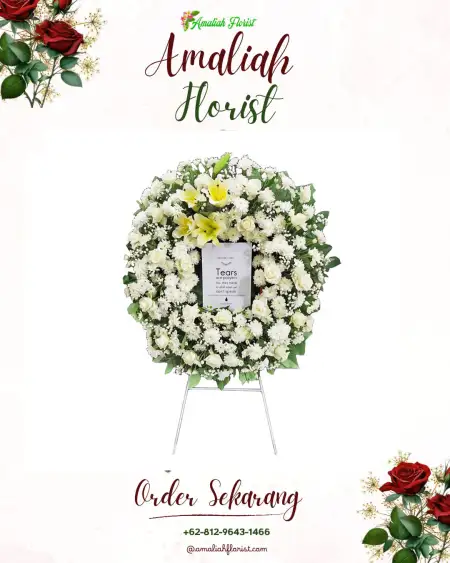 Krans Bunga Duka Tode Kisar